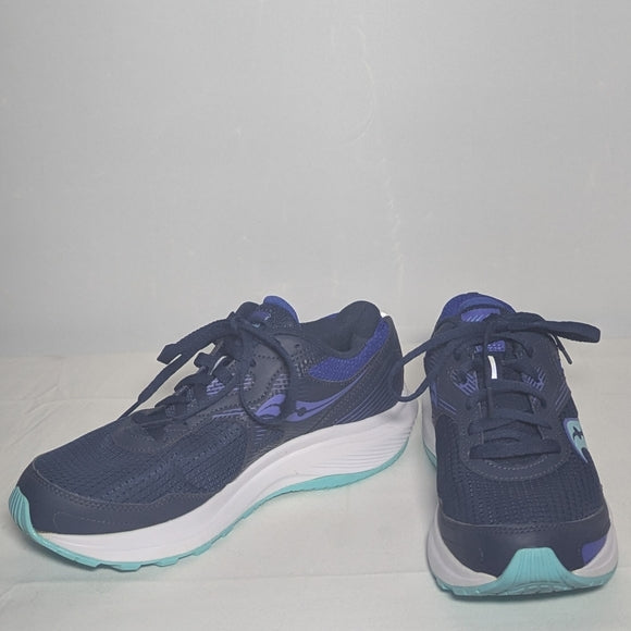 NEW Saucony Womens Cohesion 16 Running Shoes Sz 9.5W blue/purple