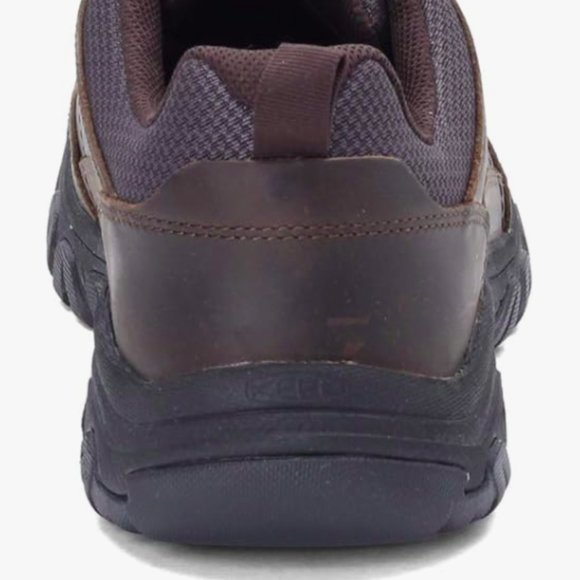 NEW Keen Mens Targhee 3 Oxford Casual Hiking Shoes Dark Earth Brown Mulch Sz 10