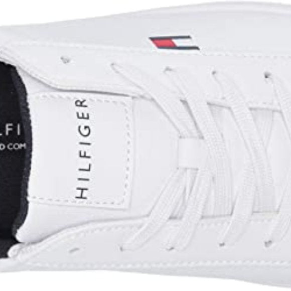 NEW Tommy Hilfiger Mens Brecon Classic Sneaker Sz 11 white