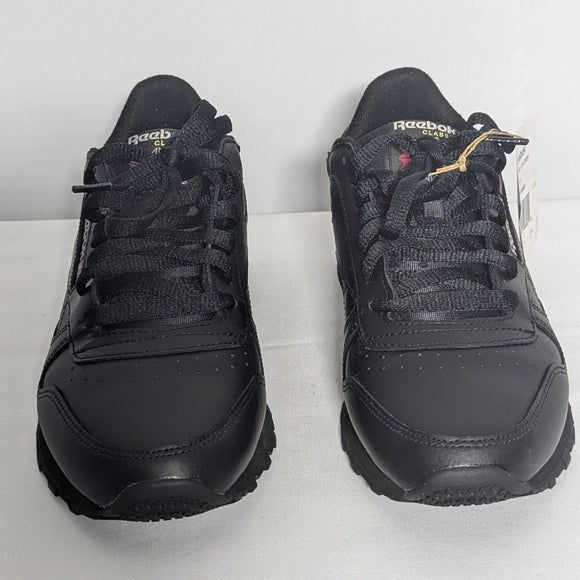 NEW Reebok Womens Classic Leather shoes Sz 8.5 black