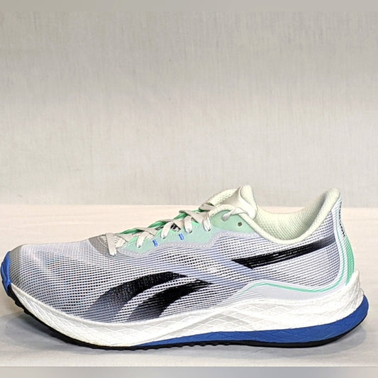 NEW Reebok Mens Floatride Energy 3.0 Running Shoe Sz 9.5 white/blue/teal
