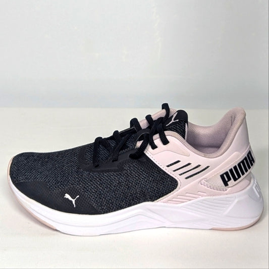 NEW Puma Womens Disperse XT 2 Running Shoe sz 7 black/pink