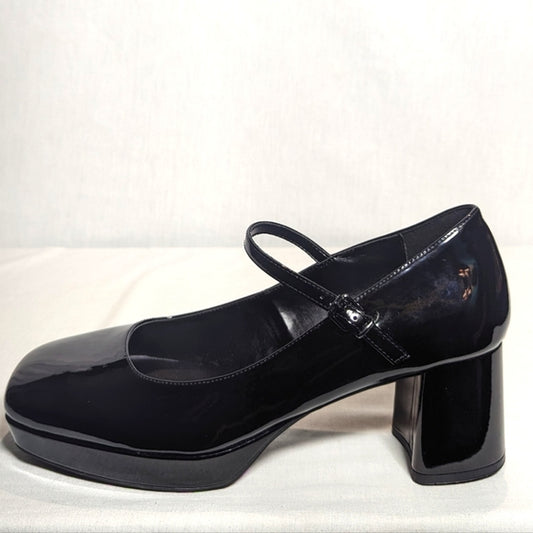 NEW Aerosoles Shannon Classy Womens Platform Heel In Black sz 11