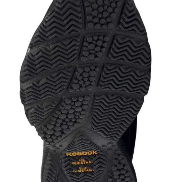 NEW Reebok Mens Work N Cushion 4.0 Walking Shoe Sz 8.5 black