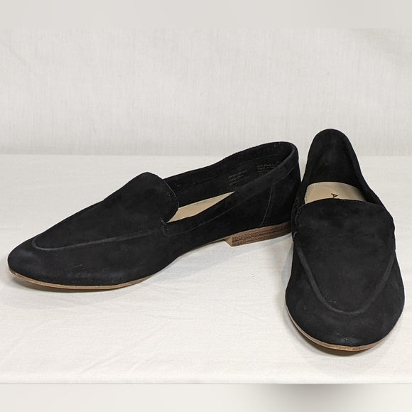 NEW Aldo Womens Joeya Suede Slip-on Loafer Sz 11 black