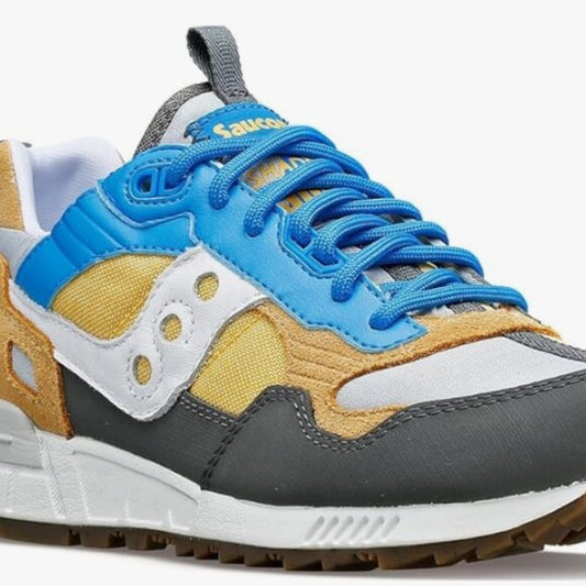 NEW Saucony Unisex-Adult Shadow 5000 Sneaker Navy/Carmel Sz 6.5f
