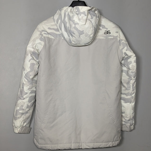NEW ARCTIX boys Slalom Insulated Winter Jacket Large (14-16) camo cloud white