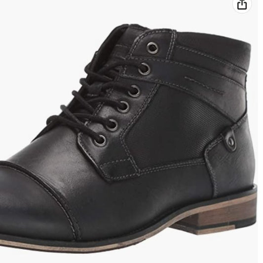 NEW Steve Madden Mens Jotter Combat Boot Sz 9 black