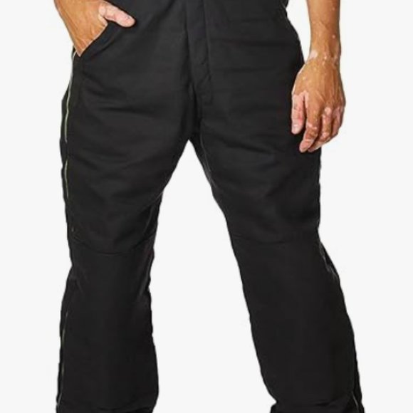 NEW Dickies Mens Insulated Bib Overall XL black