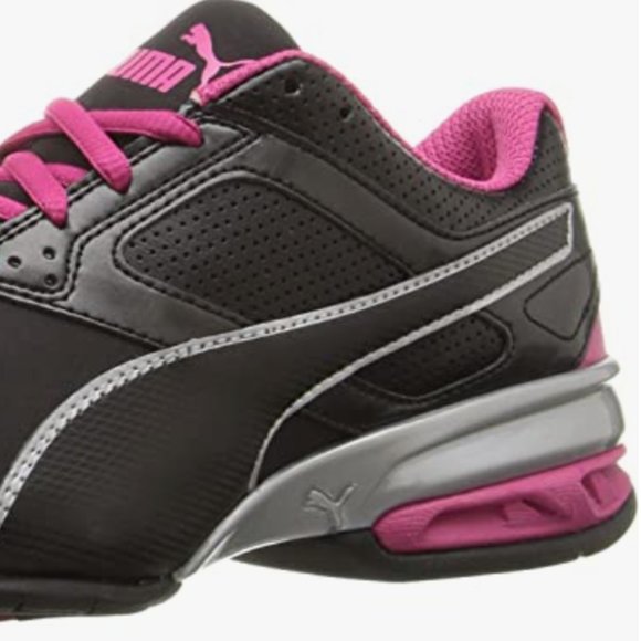 NEW PUMA Womens Tazon 6 WN's Fm Cross-Trainer Shoe Sz 5.5 black/pink
