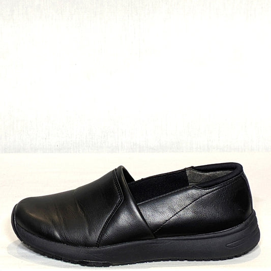 NEW Dr.Scholl's Shoes Womens Just Start Slip-Resistant Slip On Sz 10 Wide black
