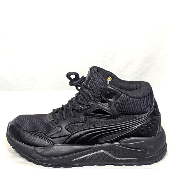 NEW Puma Mens X-ray Speed Mid Winter Sneaker Sz 9.5 black