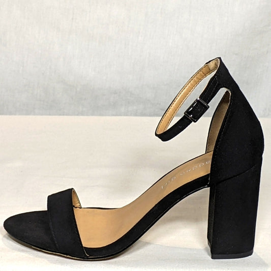 NEW Madden Girl Women's Piia Round Toe Platform Pump Sz 7.5 black 3.75 inch heel