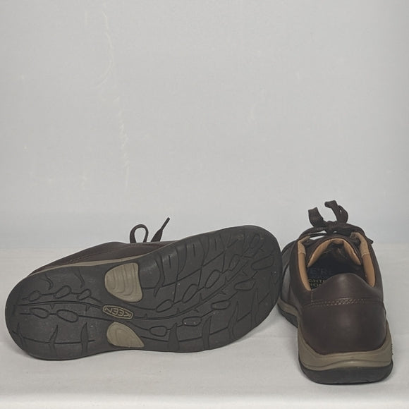 NEW Clarks Womens Carleigh Ray Leather Oxford sz 8.5 brown