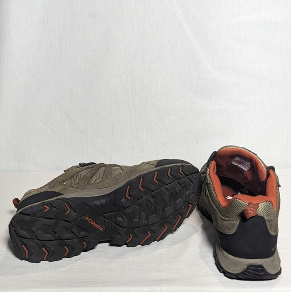 NEW Columbia Mens Redmond Waterproof Wide 10 brown