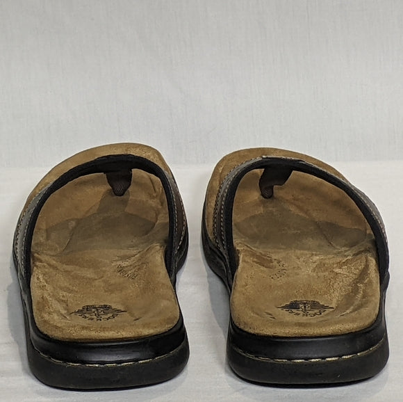 NEW Dockers Mens Laguna Briar Memory Foam Flip Flop Sz 11