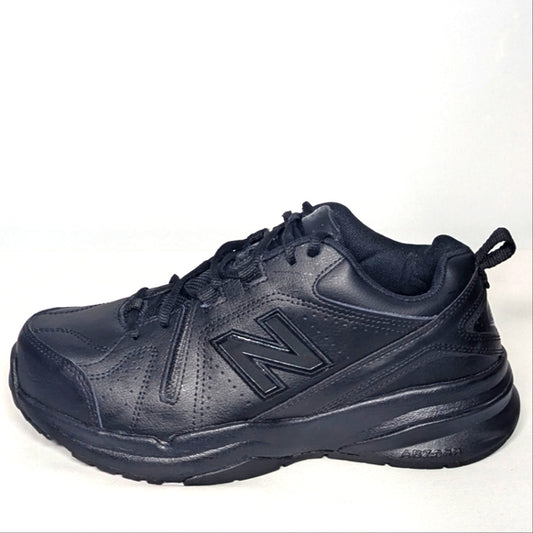 NEW New Balance Mens 608 V5 Leather Casual Comfort Cross Trainer Sz 9 black