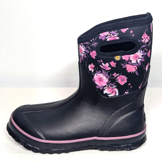 NEW Bogs Womens Classic Mid Painterly Farm Rain Boots sz 9