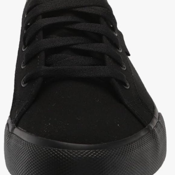 NEW DC Mens Manual Low Top Vegan Friendly Casual Skate Shoe Sz 9 black