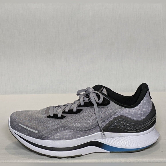 NEW Saucony Mens Endorphin Shift 2 Running Shoe Sz 12.5 Grey/Topaz
