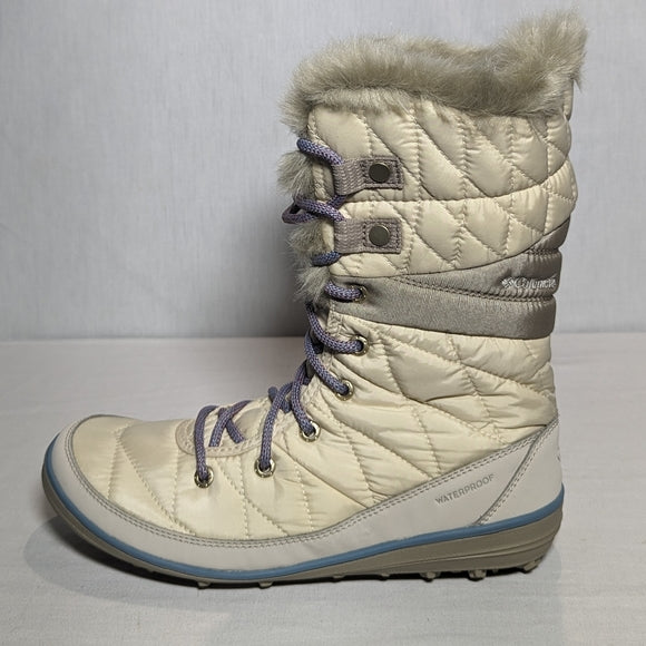 NEW Columbia Women's Heavenly™ Omni-Heat™ Boot Sz 8 STUNNING dark stone/storm