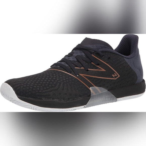 NEW New Balance Women's Minimus TR V1 Cross Trainer, Black/Blue, 9 Wide