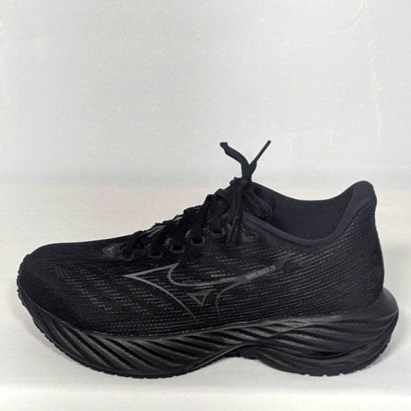 NEW Mizuno Womens Wave Rider 28 Running Shoe Black Shade Sz 9