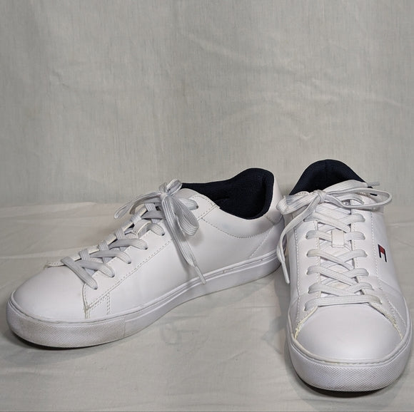 NEW Tommy Hilfiger Mens Brecon Classic Sneaker Sz 11 white