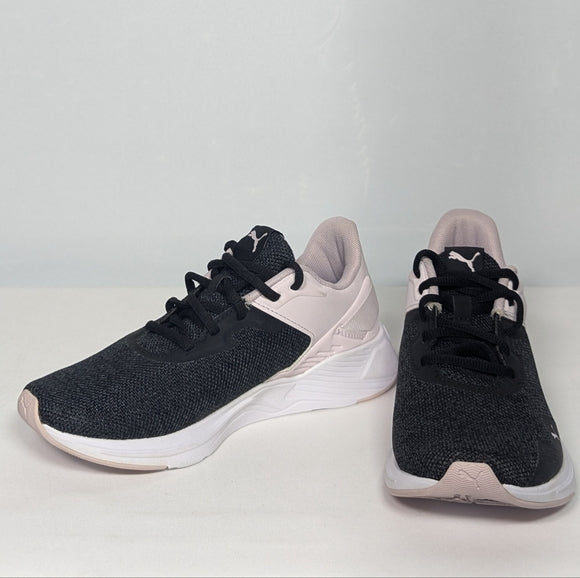 NEW Puma Womens Disperse XT 2 Running Shoe sz 7 black/pink