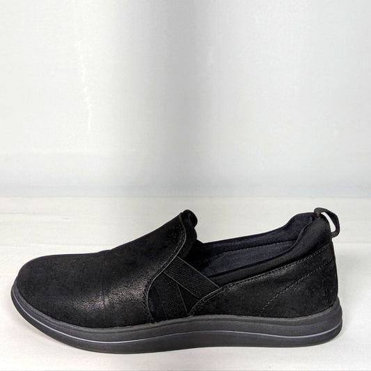 NEW Clarks Womens Fashion Sneaker Sz 6.5 black super comfortable