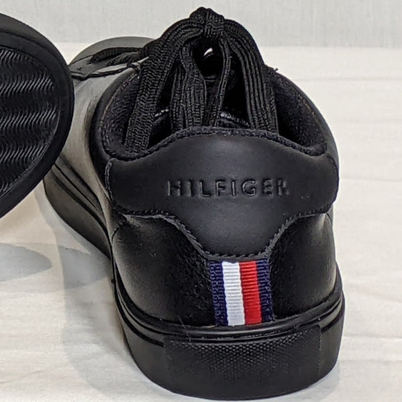 NEW Tommy Hilfiger Mens Brecon Cup Sole Sneaker Black Sz 8.5 black
