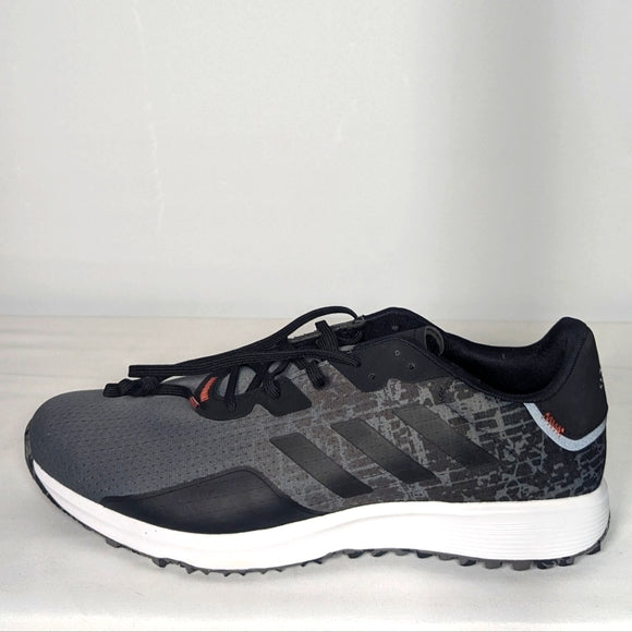 NEW adidas mens S2g Boa Spikeless Golf Shoes Sz 14 black/grey