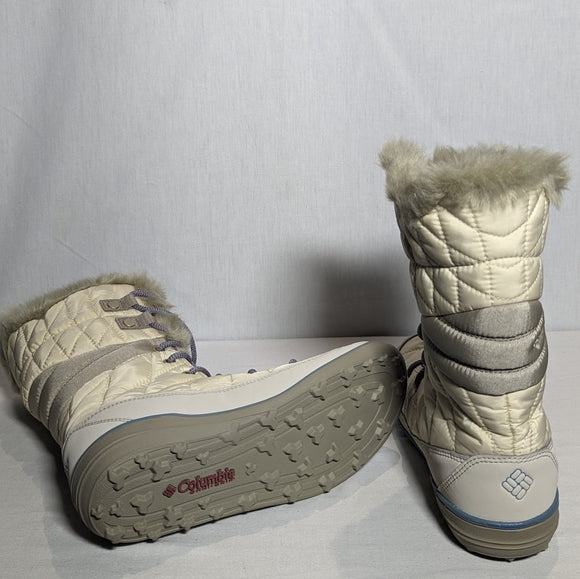 NEW Columbia Women's Heavenly™ Omni-Heat™ Boot Sz 8 STUNNING dark stone/storm