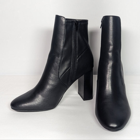 NEW ALDO Womens Laurella Heeled Ankle Boot Sz 8 black