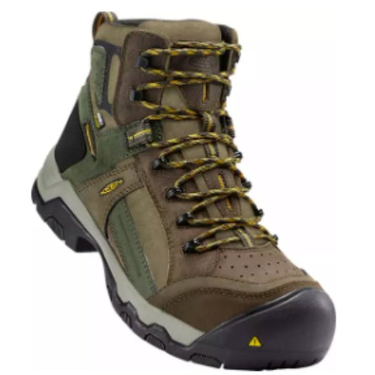NEW Keen Mens Utilities Davenport Mid All Leather Work Boot Sz 11.5 D wide