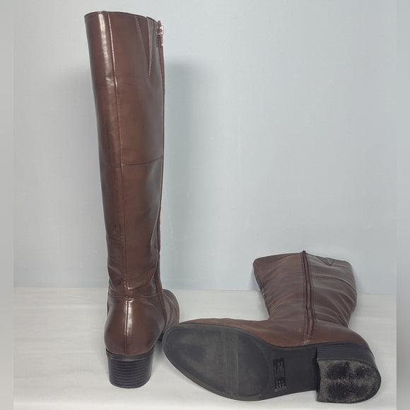 Soul Naturalizer Womens Uptown Knee High Boot sz 11 wide brown