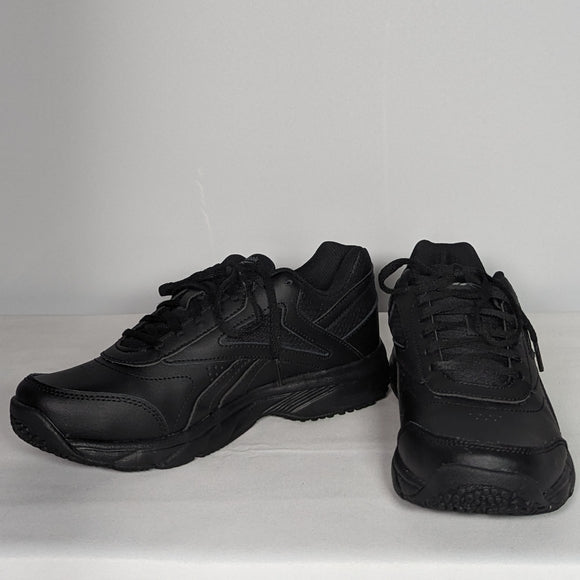 NEW Reebok Womens Work N Cushion 4.0 Walking Shoe sz 8.5 black