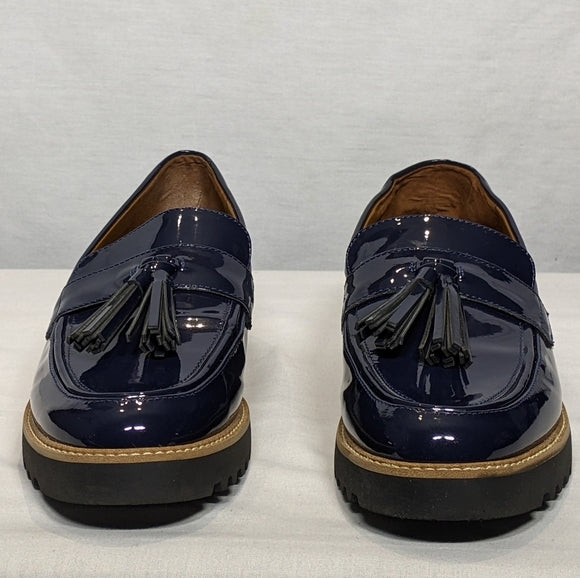 NEW Franco Sarto Women's Carolynn Loafer STUNNING Blue sz 5.5