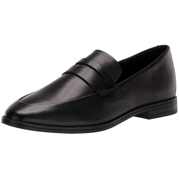 NEW Rockport Womens Perpetua Deconstructed Leather Loafer sz 9 wide black