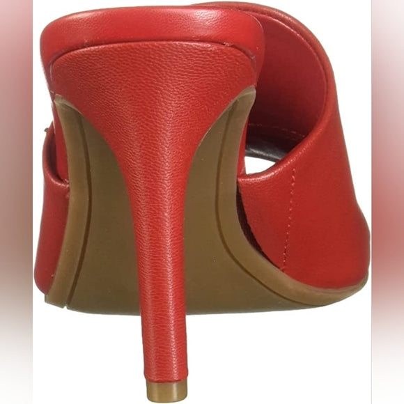 NEW DKNY Bronx Dress Sandal Crimson Red Sz 5