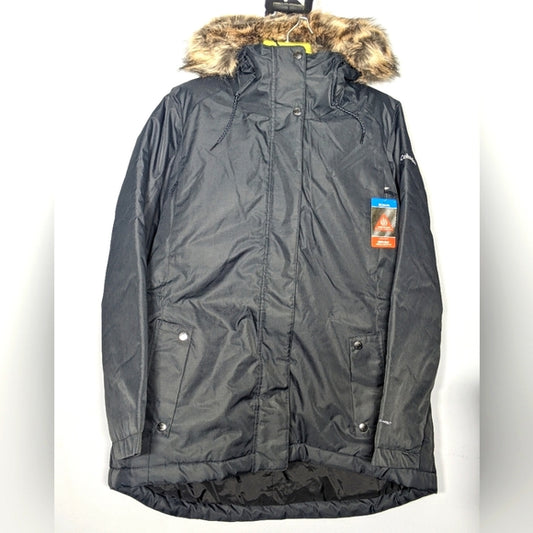 NEW Columbia Womens Suttle Mountain II Insulated Winter Jacket black 1X