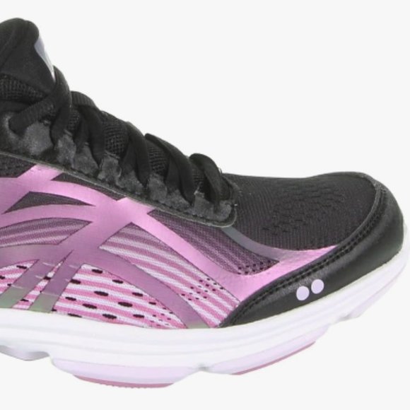 NEW Ryka Womens Devotion Plus 3 Walking Shoe Sz 10 purple/black