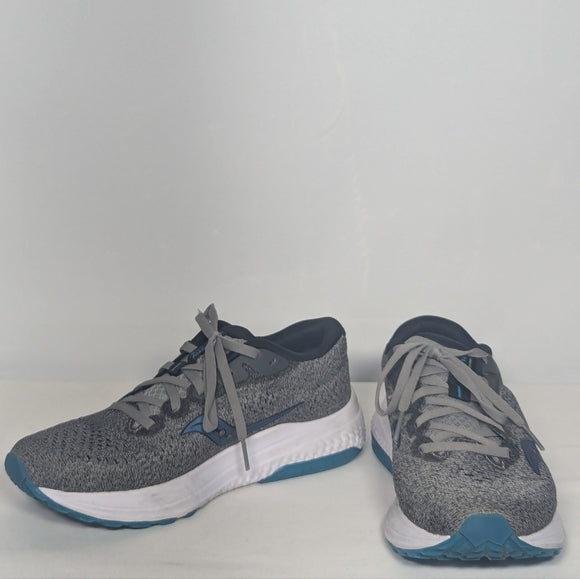 NEW Saucony Mens Clarion 2 Running running shoe Sz 7.5 blue/grey