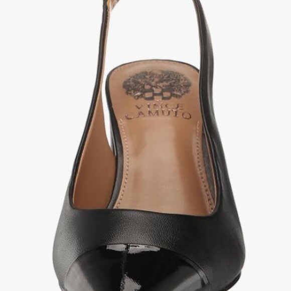 NEW Vince Camuto Womens Hamden Slingback Pump Sz 11 black