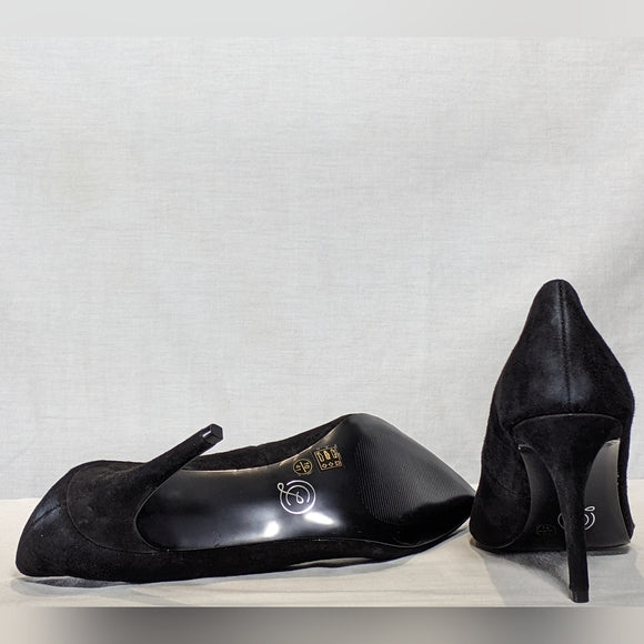 NEW Chinese Laundry Womens Dress High Heel - Black Suede Sz 10