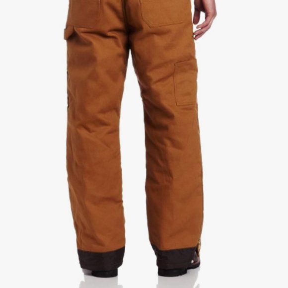 NEW Dickies Mens Big-Tall Premium Overall Large Tall Brown Duck 100% cotton