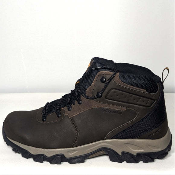 NEW Columbia Men's Newton Ridge Plus II Waterproof Sz 16 brown