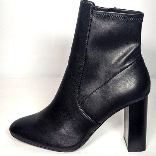 NEW ALDO Womens Laurella Heeled Ankle Boot Sz 8 black
