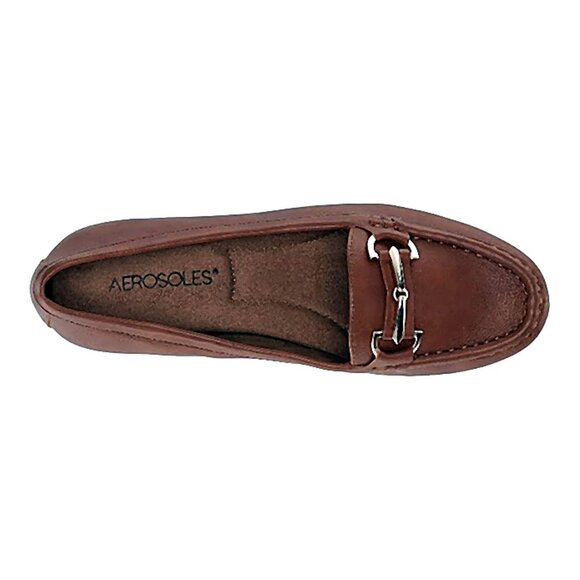NEW Aerosoles Womens Day Drive Loafer sz 5 brown