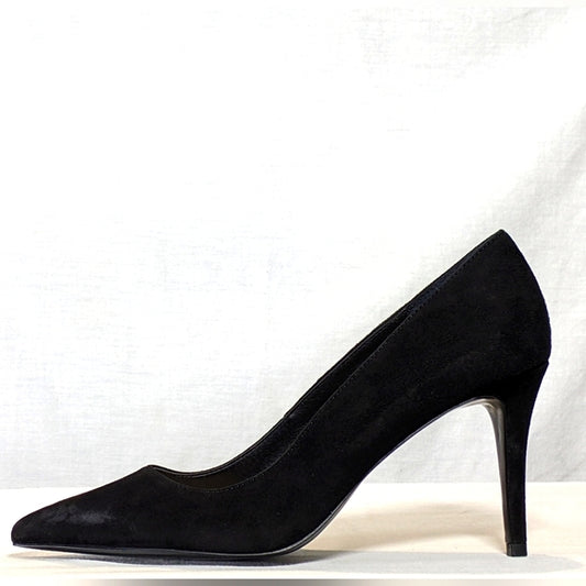 NEW Chinese Laundry Womens Dress High Heel - Black Suede Sz 10